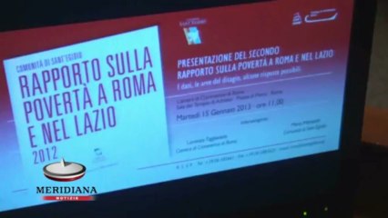 Povertà a Roma e nel Lazio, da Sant'Egidio Rapporto 2012