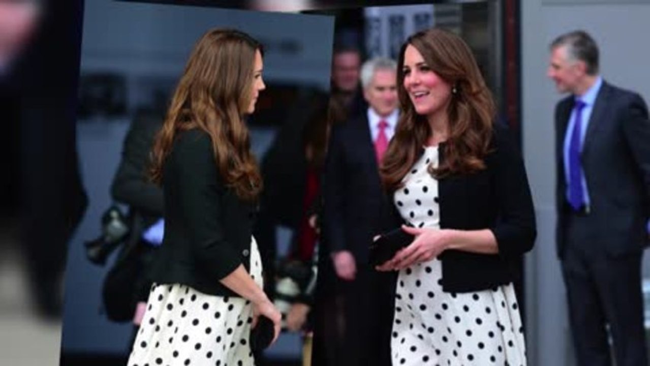 Kate Middleton pünktlich