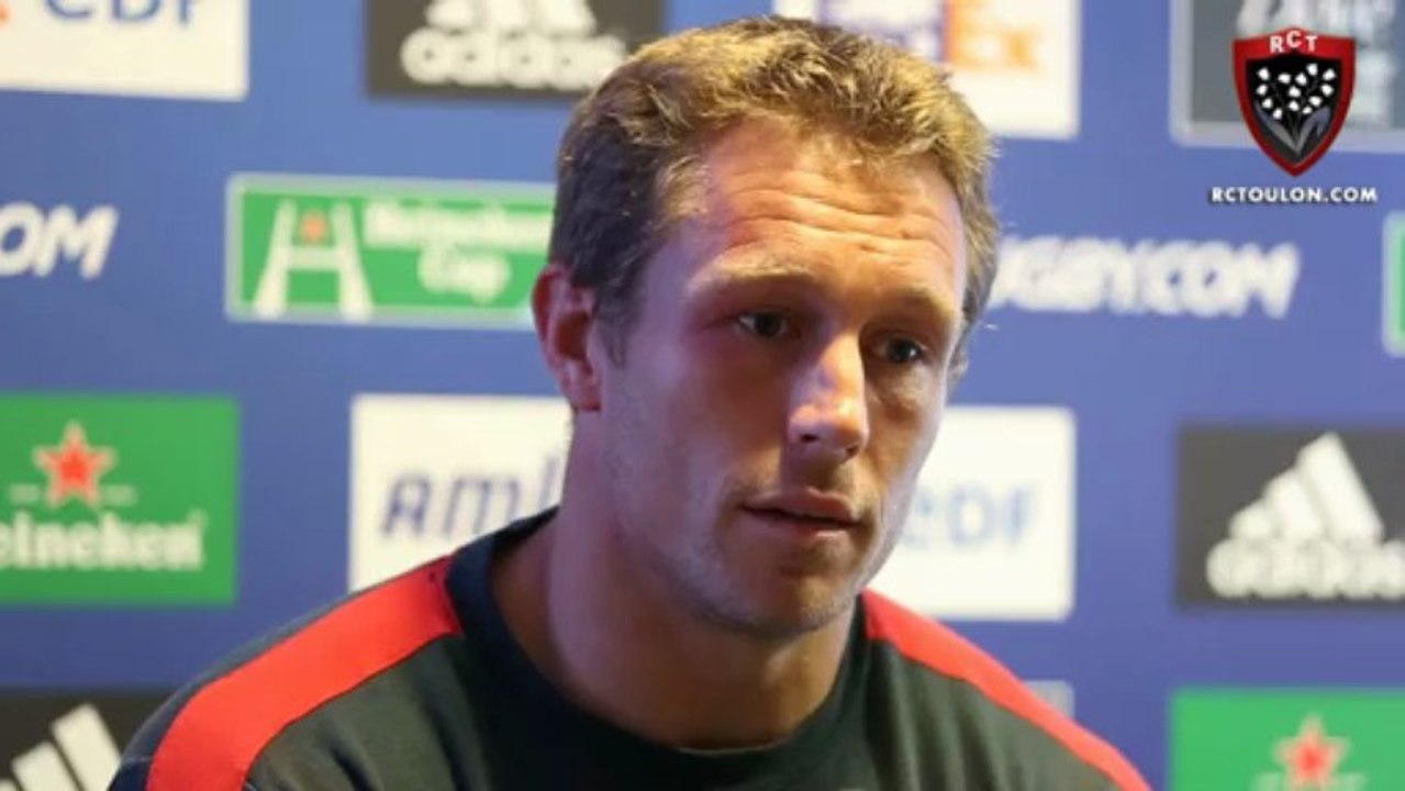 Après-match Saracens - Toulon, le 28.04.13