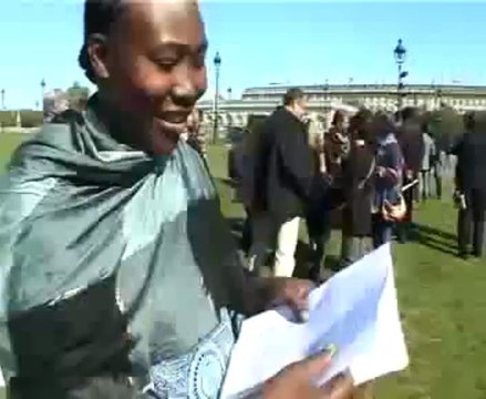 Manifestation aux invalides pour le Professeur IBNI OUMAR