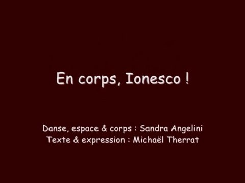 Fi Théâtre Atelier enfants 2010/2011 En corps, Ionesco ! Représentation