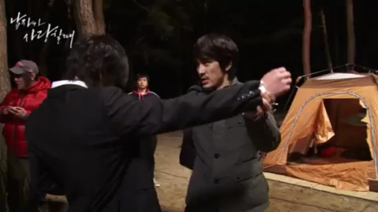 Song Seung Heon "When a man loves" Sketch 29.4.2013 (HTS fighting scene)
