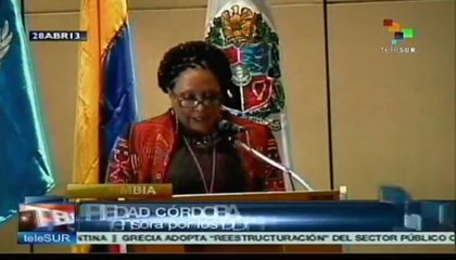 Piedad Córdoba propone creación del porder popular