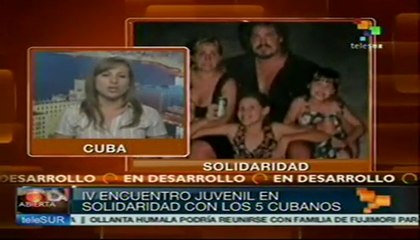 Jóvenes del Mundo analizarán causa de los 5 cubanos