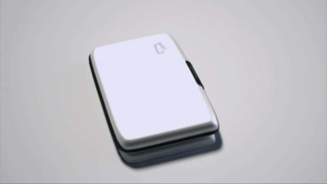 MODELISATION 3D PORTE CARTES ÖGON DESIGNS