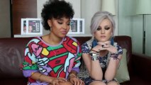 Little Mix Exclusive Interview with nails, movie and wax works - how ya doing?