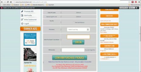 Using the PIF system in HRS