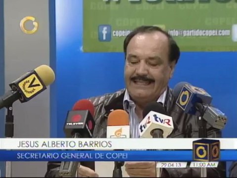 Copei apoya a Henrique Capriles en la decisión de no participar en el proceso de auditoria