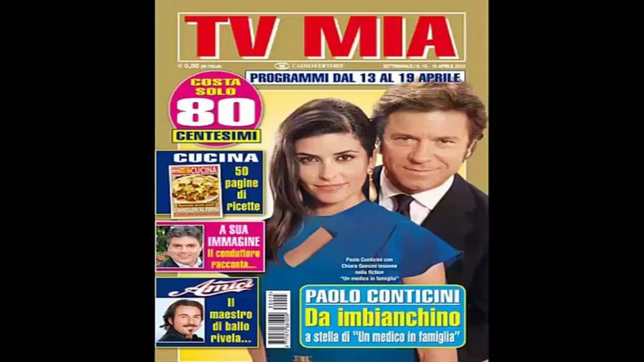 Rivista tv mia Intervista a Paolo Conticini e Chiara Gensini nella fiction un medico in famiglia 8
