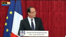 Entrepreneuriat: Hollande présente son programme pour les élèves de la 6e à la terminale - 29/04