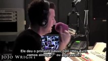 Avril Lavigne na rádio com JoJo Wright (parte 1 legendada)