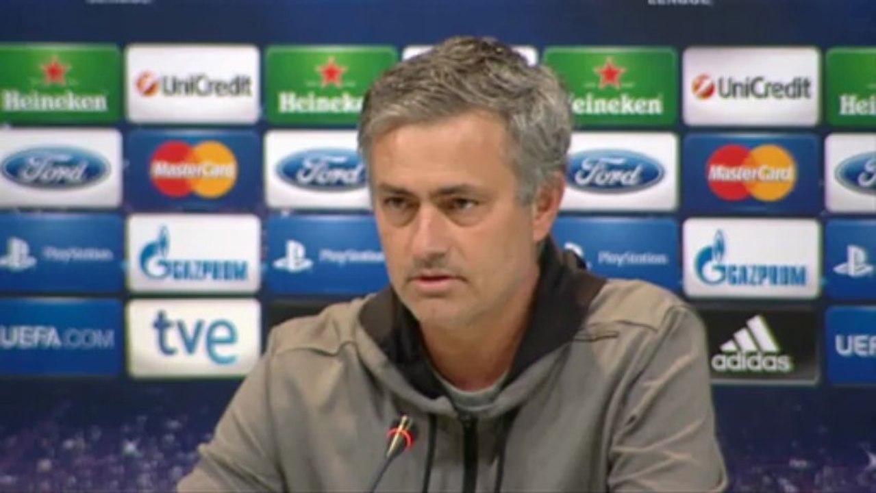 Mourinho: "Si no llegamos a la final será fracaso mío"