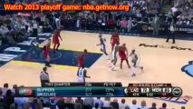 Watch Los Angeles Clippers vs Memphis Grizzlies 2013 Playoffs game 5 Streaming