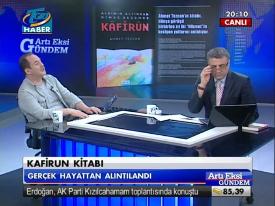 Ahmet Tezcan Kâfirun Kitabını anlatıyor..