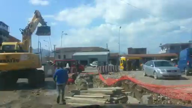 Ndertimi i Unazes Lindore Shkoder 20/03/2013