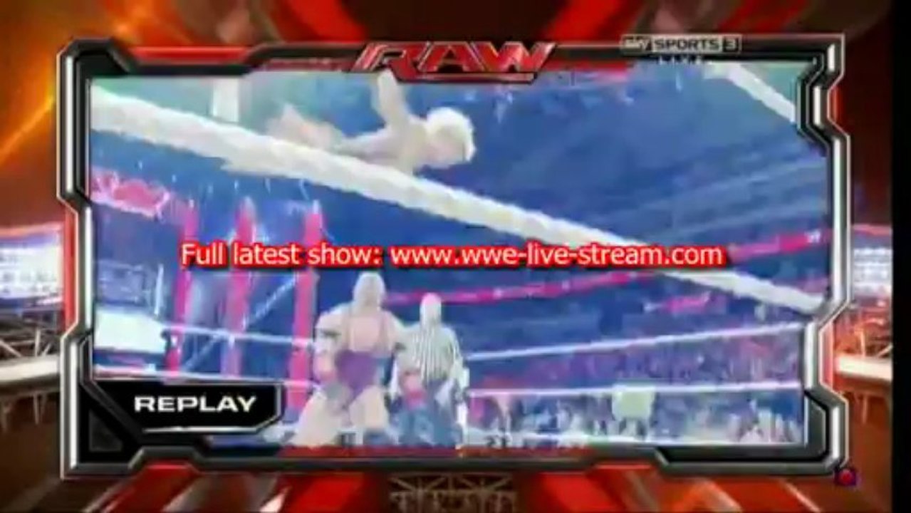 WWE RAW 29th April 2013 part 5