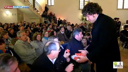 "Nomi illustri andriesi nel 900" scena di vita dell'alta borghesia andriese