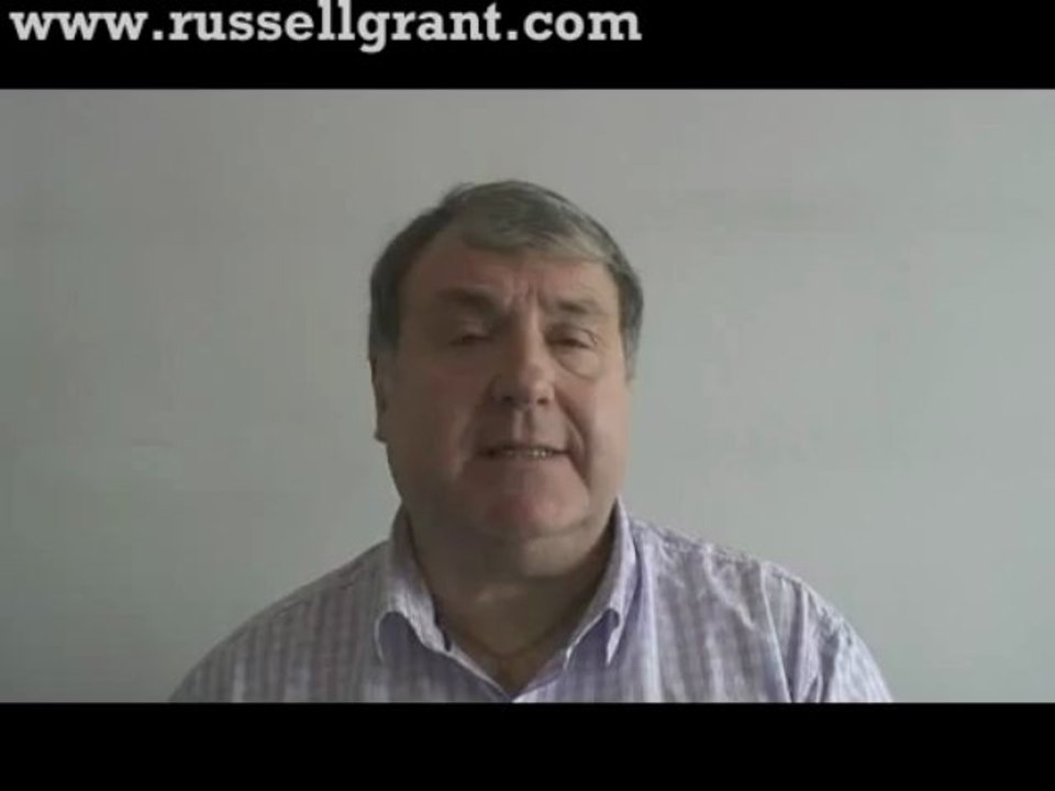 Russell Grant Video Horoscope Pisces April Tuesday 30th 2013 www.russellgrant.com