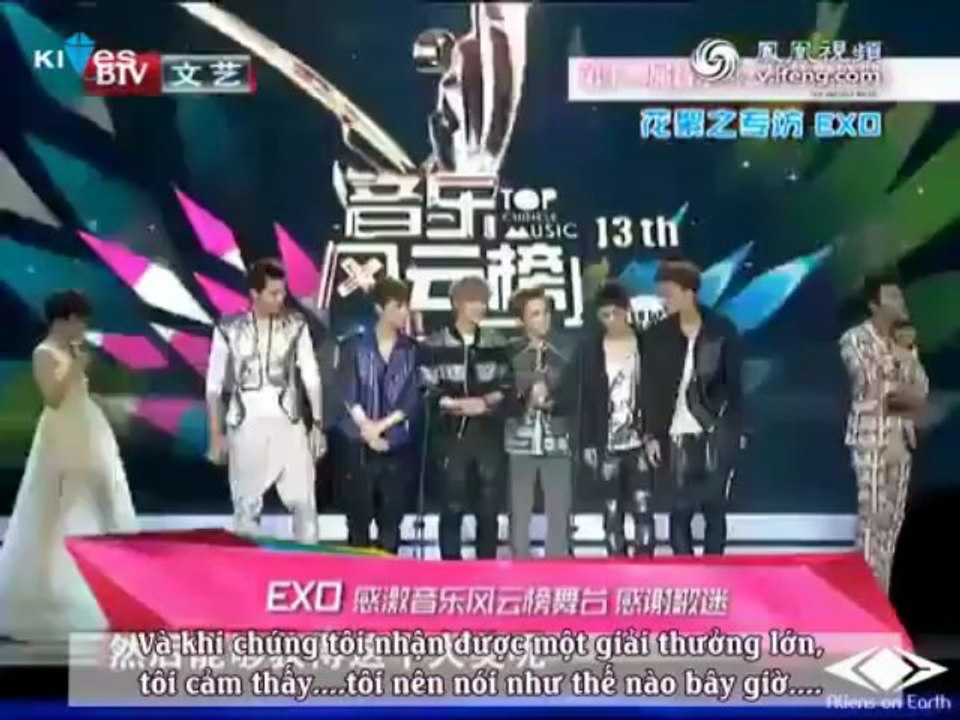 [Vietsub] 130425 Music Awards BTS EXO [ AoE ST]