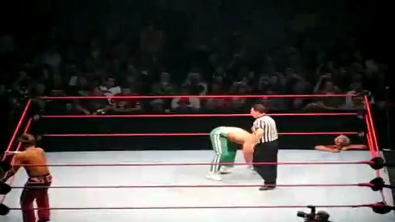 HBK and Ric Flair vs The Spirit Squad