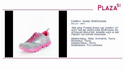Neuvorstellung: ConWay, Damen Sportschuhe - Dallas - grau