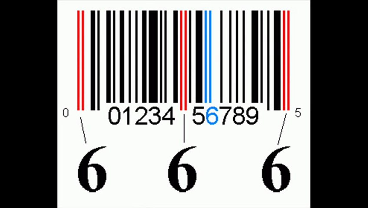 Anatomie d'un code-barre (666 ?)