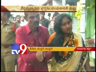 Wife Kills husband in Guntur