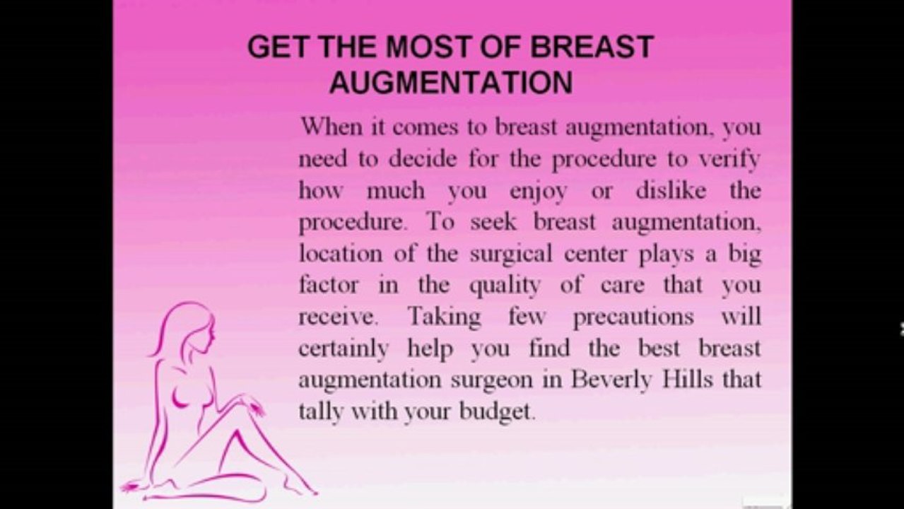 Placement of breast implants during breast augmentation