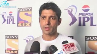 Farhan Akhtar & Sunil Gawaskar at IPL extra innings