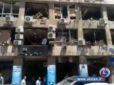 مشاهد حصرية.. ضحایا في انفجار ارهابی في دمشق
