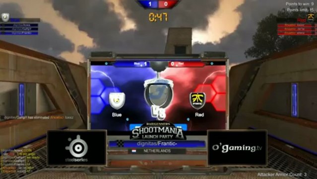 [Ep#4] ShootMania Launch Party EN 10/04/2013 - Fnatic vs Dignitas Game 1