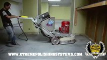 Terrco 3100 - Grinding & Polishing Concrete   Floor Prep