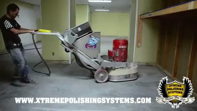 Terrco 3100 - Grinding & Polishing Concrete Floor Prep
