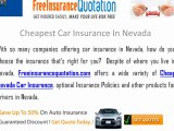 Cheapest Car Insurance In Nevada