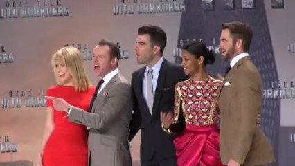 Schwarzer Teppich in Berlin für "Star Trek into Darkness"