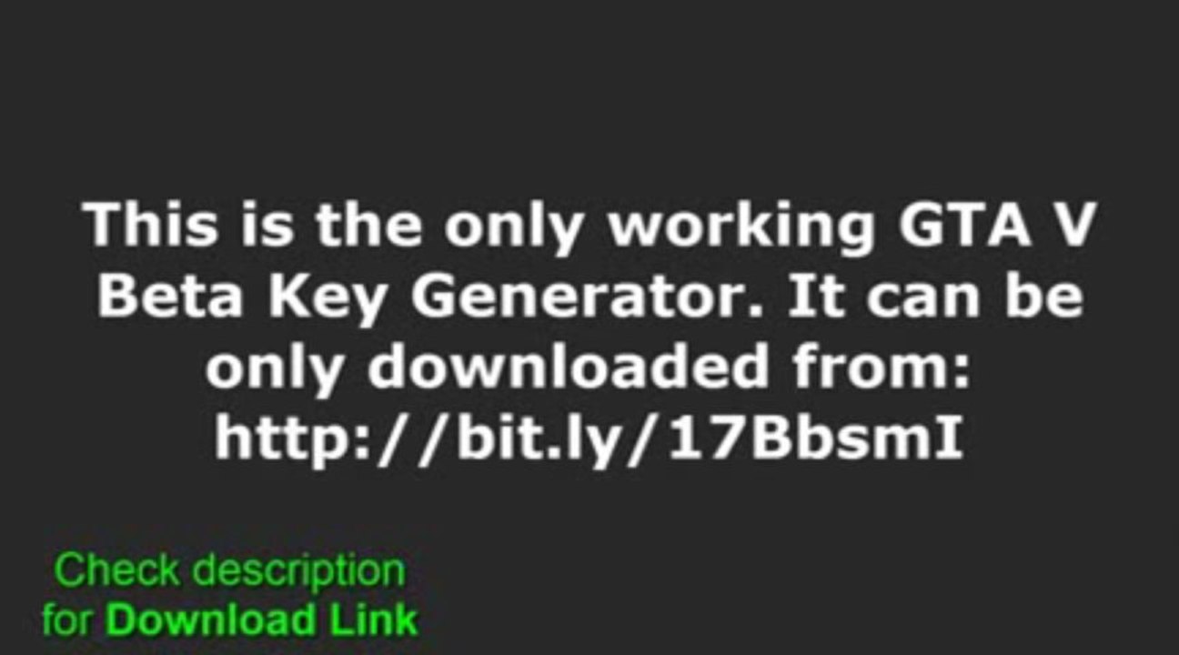 GTA V Beta (Keygen | Crack) | Télécharger & Full Torrent