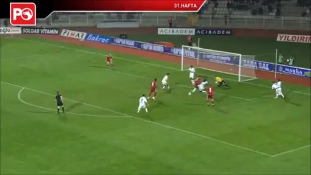 STSL 31. Hafta 2012/2013 Sezonu : ADEM KOCAK'IN Golü