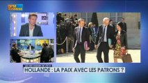 Hollande : la paix avec les patrons ? dans Les décodeurs de l'éco - 29 avril 3/5