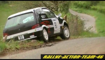 Crash Rallye du Quercy 2013