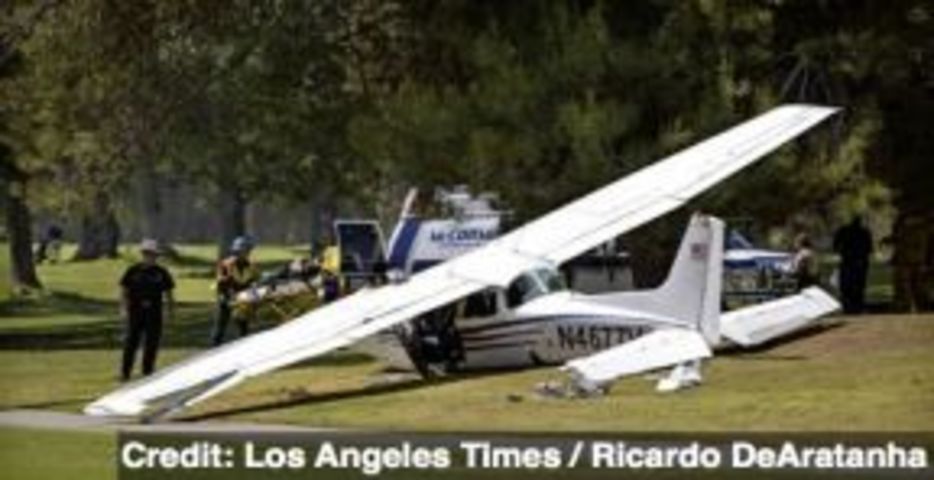 Small-Plane Collision Near Los Angeles Kills 1