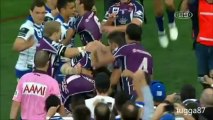 James Graham Bites Billy Slater's Ear!