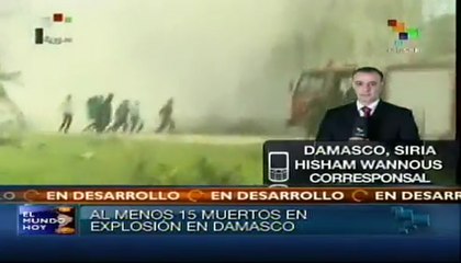 Nuevo atentado con carro bomba en el centro de Damasco