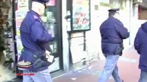 Tuscolano gambizzato pregiudicato davanti commissariato di polizia