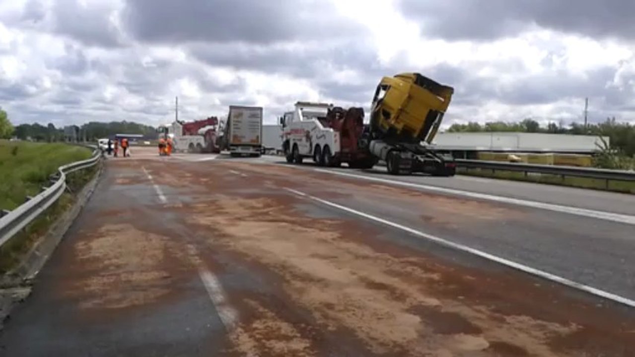 Accident Rocade de Mont de Marsan 30 Avril 2013