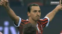 Ibrahimovic top 10 goals for AC Milan