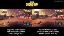 DiRT Showdown - Radeon HD 7850 vs GeForce GTX 660