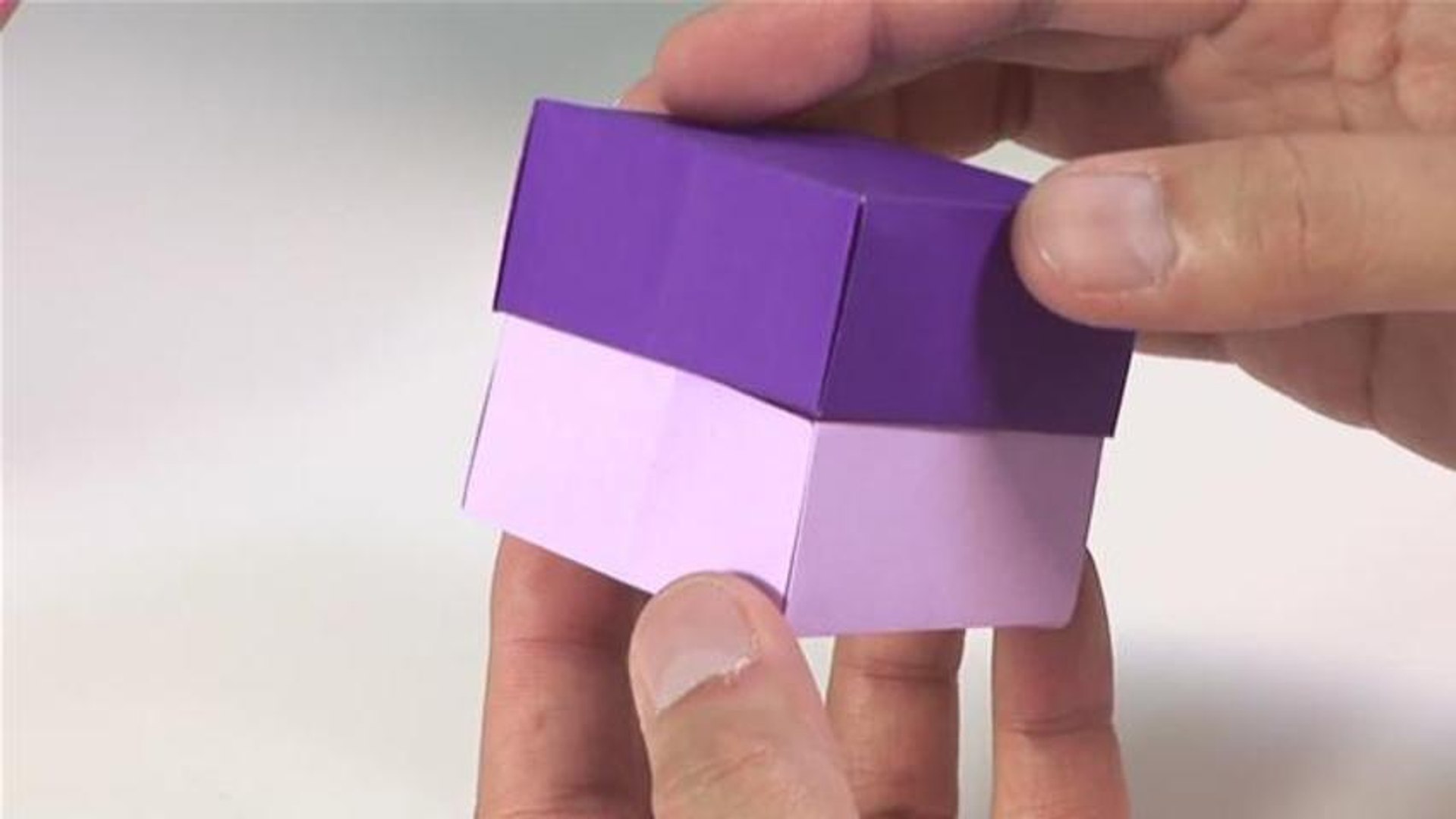 How To Make An Origami Paper Box