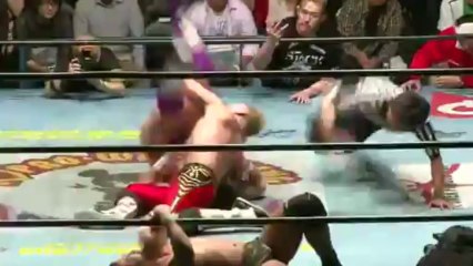 07. Kanemoto & Minoru (c) vs Suzuki & Aoki - (AJPW 04/25/13)
