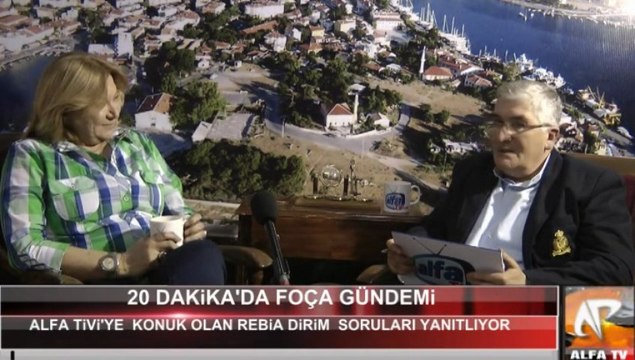 Rebia Dirim 20 Dakika'da Foça Gündemi'ne Konuk Oldu...