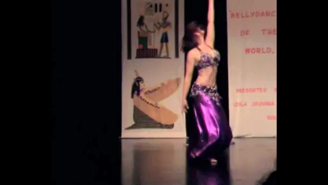 Cie THE SMOKY EYES JUSTINE MONTAUFRAY Contest BELLYDANCER OF THE WORLD 2012
